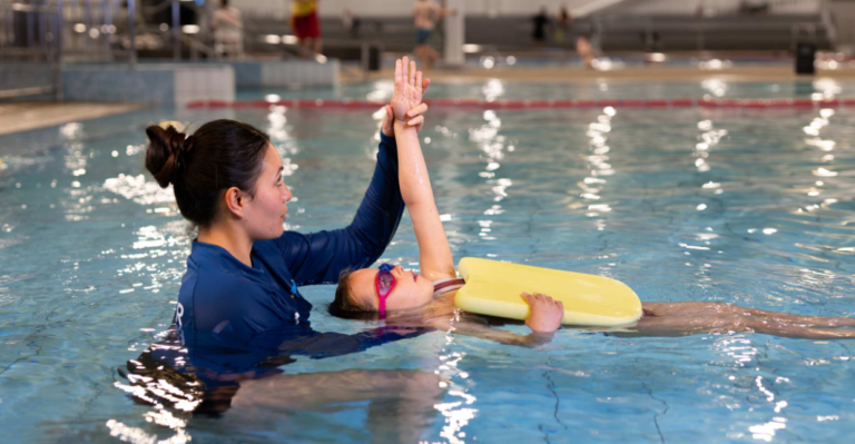 Swimming skills that prepare them